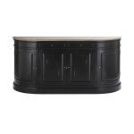 Buffet en acajou et teck massif 180 cm