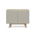 Buffet bas 2 portes 100 cm, en fr�ne