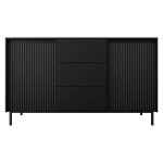 Buffet bas 2 portes ouverture par pression l153cm Buffet bas 2 portes ouverture par pression l153cm
