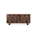 Buffet bois d'acacia et métal Buffet bois d'acacia et métal