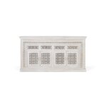 Buffet en bois manguier blanc vieilli Buffet en bois manguier blanc vieilli