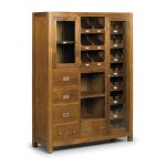Buffet en bois de mindi marron 4 + 3 tiroirs h 155 cm Buffet en bois de mindi marron 4 + 3 tiroirs h 155 cm