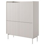 Buffet haut 4 portes grge 153 cm