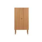 Buffet haut en chne 2 portes l80