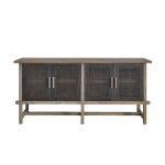Buffet en pin massif recycl 173 cm