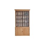 Buffet vaisselier industriel en bois et mtal 4 portes