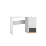 Bureau 1 porte 1 tiroir stratifiés blanc Bureau 1 porte 1 tiroir stratifiés blanc