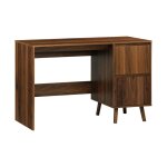 Bureau avec 2 tiroirs noyer