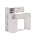 Bureau , blanc 100 x 100cm