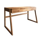 Bureau en chne massif h75