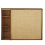 Bureau console 1 porte 3 niches Bureau console 1 porte 3 niches