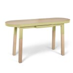 Bureau console 100 cm, 100% frne massif
