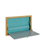 Bureau mural contemporain - turquoise