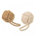 Butoirs de porte noeuds corde - lot de 2