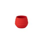Cache - pot en cramique rouge 17 * 14 * 14 cm