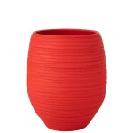 Cache - pot en cramique rouge 50x44x60 cm