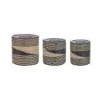 Cache - pot d'intérieur en osier naturel h32 28 24 Cache - pot d'intérieur en osier naturel h32 28 24