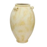 Cache - pot jarre en terre cuite beige h93 Cache - pot jarre en terre cuite beige h93