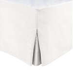 Cache sommiers 100% coton blanc