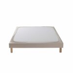 Cache sommier coton jersey beige 70x190 Cache sommier coton jersey beige 70x190