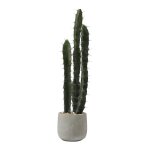 Cactus artificielle en pot en céramique vert h80 Cactus artificielle en pot en céramique vert h80