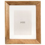 Cadre photo en bois de manguier marron 13x18
