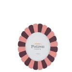 Cadre photo  poser ovale rose 15x18, 5cm