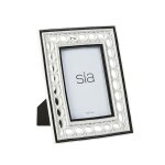 Cadre photo en polyr�sine blanc 15x10