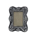 Cadre photo rectangulaire en fonte grise 19 x 12. 5 cm Cadre photo rectangulaire en fonte grise 19 x 12. 5 cm