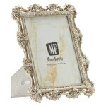 Cadre en rsine argente 21, 5x2x26, 8 cm (mesure intrieure 15x20 cm)
