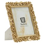 Cadre en rsine dore 22x1, 7x27, 3 cm (mesure intrieure 15x20 cm)