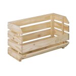 Caisse empilable en pin massif - l60 cm
