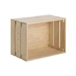 Caisse en pin massif empilable - l51, 2 cm