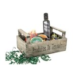 Caisse rcolte produits du terroir