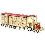 Calendrier de l'avent led train 24 tiroirs
