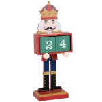 Calendrier perp�tuel casse - noisette rouge, vert et blanc