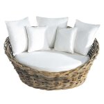 Canap� 1 / 2 places en rotin