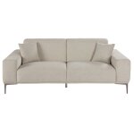 Canap 2 / 3 places gris clair chin