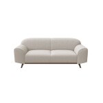 Canapé 2 places en polyester beige Canapé 2 places en polyester beige
