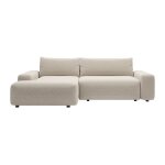 Canap� d'angle 4 places cr�me