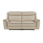 Canap ation cuir 3 places beige