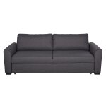 Canapé convertible 3 / 4 places gris foncé Canapé convertible 3 / 4 places gris foncé