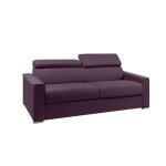 Canap convertible 4 places violet
