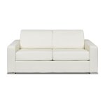 Canap convertible cuir 3 places blanc