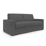 Canapé convertible matelas h20 200 cm anthracite Canapé convertible matelas h20 200 cm anthracite