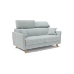 Canap convertible avec ttires rglables 200 cm vert