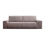 Canapé convertible velours 4 places mauve Canapé convertible velours 4 places mauve