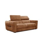 Canapé droit xxl 3 places tissu brique Canapé droit xxl 3 places tissu brique
