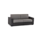 Canapé lit 3 places en tissu gris, anthracite 180x95h90 cm Canapé lit 3 places en tissu gris, anthracite 180x95h90 cm