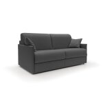 Canapé lit convertible en tissu imperméable 149 cm anthracite Canapé lit convertible en tissu imperméable 149 cm anthracite